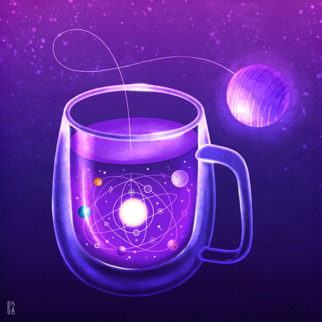 Tea galaxy