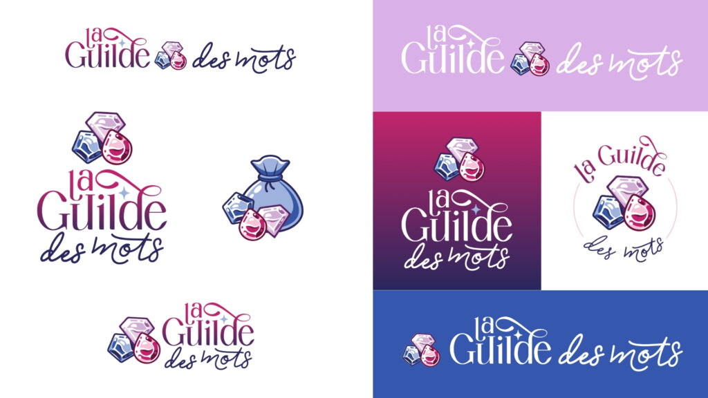 Logotypes La Guilde des Mots